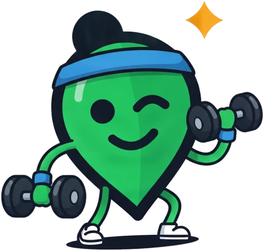 Mascote do GMN Guru para academias