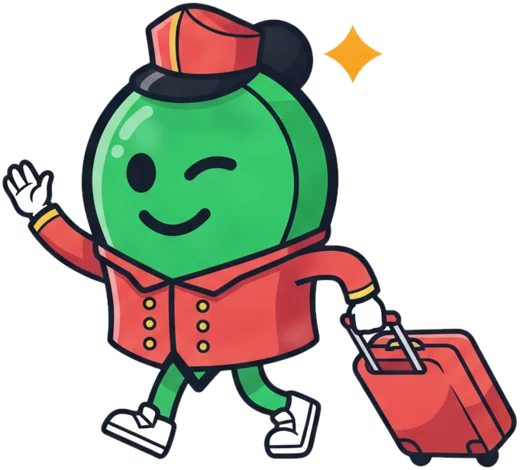Mascote do GMN Guru para hotéis e pousadas
