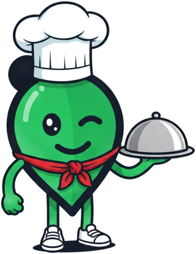 Mascote do GMN Guru para restaurantes